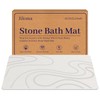 Jiloma Stone Bath Mat Diatomite Stone Mats for Bathroom Non-Slip
