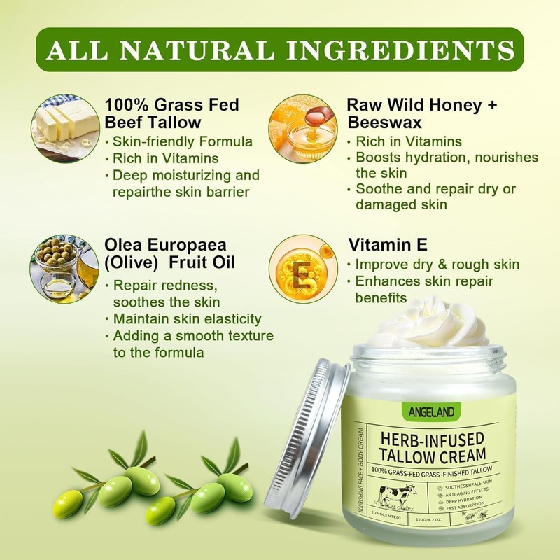 Beef Tallow for Skin Care