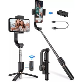 NO BRAND Gimbal Stabilizer For Smartphone, 360° Rotation Auto Balance Small Portable