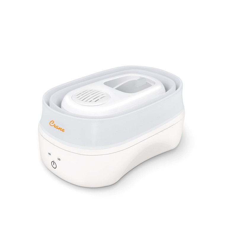 1 Gal. Warm Mist Collapsible Humidifier, White, Top Fill, for