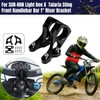 Canitu 2Pcs Front Handlebar Risers Stem Mount,Dirt Bike Aluminum Bar