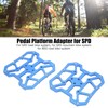 Wakects 1 Pair Aluminium Wide Platform Pedal for Mountain Bike