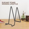 Large Plate Holder Display Stand - 10 inch Tall Plate