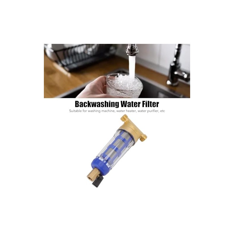 Filtro de Agua de Sedimentación Ciclónica, Filtro de Agua Reutilizable