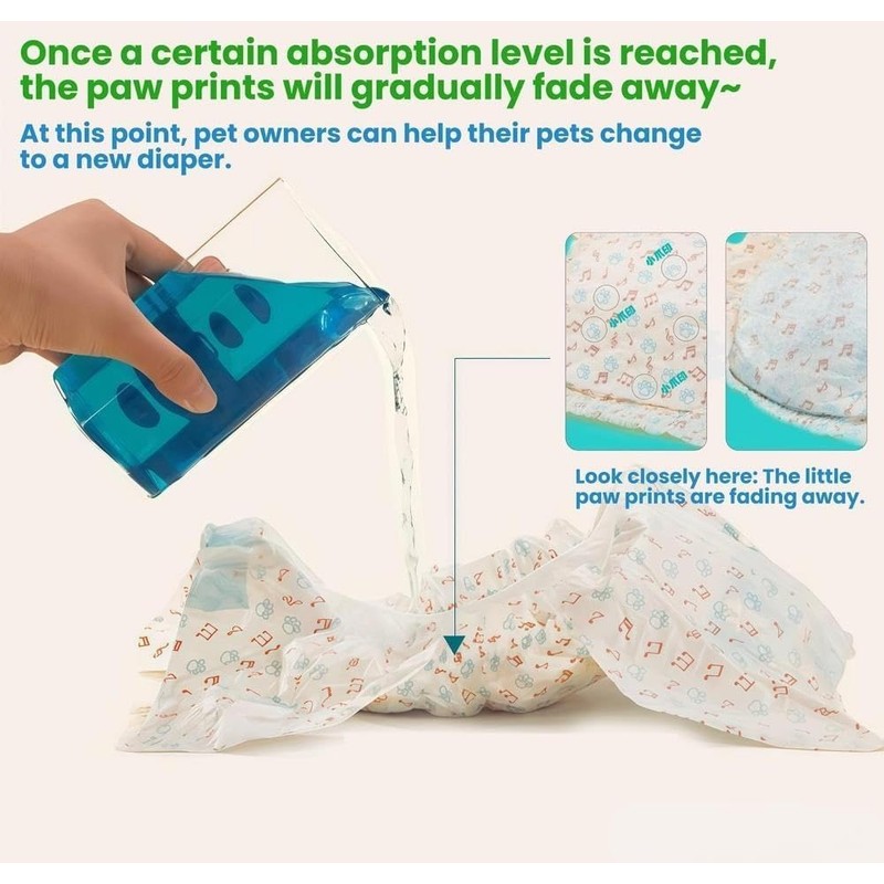 Leakproof Rabbit Diapers – Disposable Bunny Pet Diaper for Small