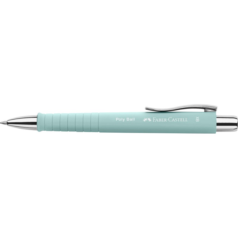 Faber-Castell Poly Ball Edition Ballpoint Pen, XB - Caribic Blue