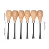 Wood Chisel Set, 6 Portable and Useful Wood Chisel Tools