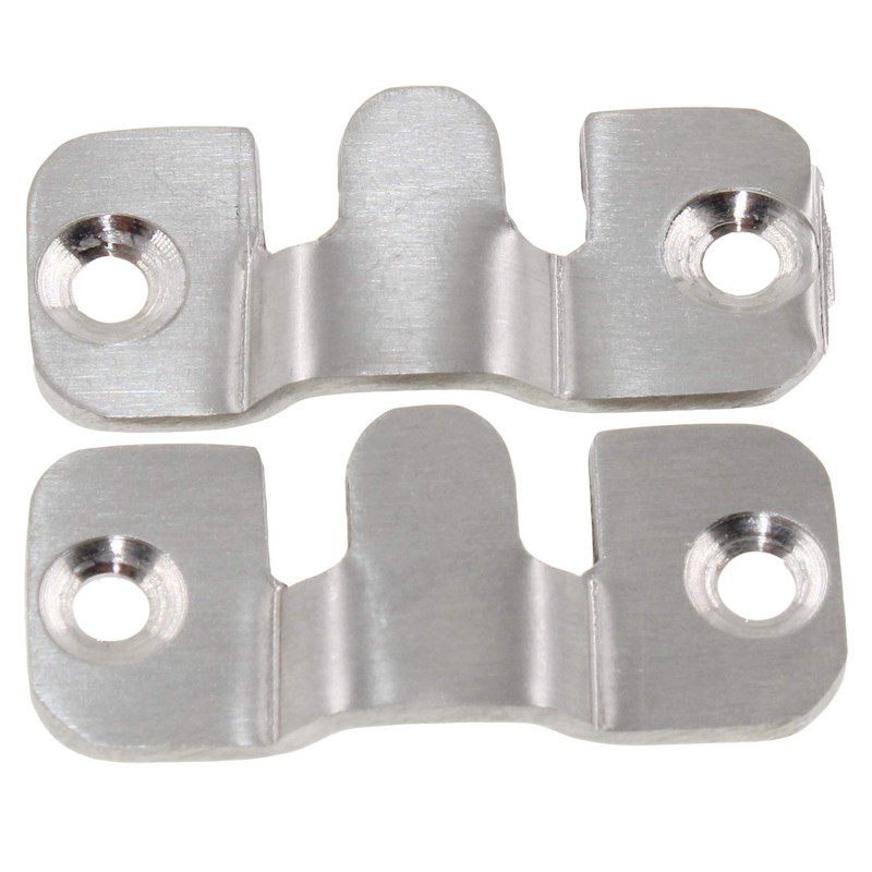 ULIFESTAR Furniture Flush Mount Bracket,Stainless Steel Picture Hanger Hook,Headboard Wall
