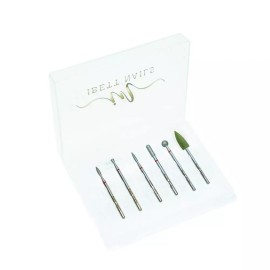 Ibett Nails - Professional Russian Manicure Bit Set Diamond Drill Bits Nail Care
