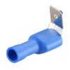 Heschen Piggyback Spade Crimp Terminal Connector 0.5-6.0mm², 22-10 AWG, Blue,