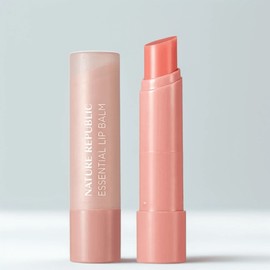 Nature Republic Essential Lip Balm 04 Grapefruit, 3.2g, 1 piece / 네이처리퍼블릭 에센셜 립밤 04 자몽, 3.2g, 1개