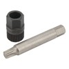 Alternator Pulley Wrench Kit, 33-Tooth Spline T50 Bit