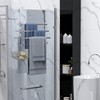 CANYAVE Over The Door Towel Rack, Extendable Triple Towel Storage
