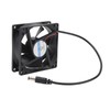 Solar Panel Fan Reduce Temperature Humidity IPX7 Waterproof Solar Powered