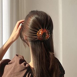 Trendy club Fashion Women Hair Claw Horsetail Buckle Hair Clip Bird Nest Expanding Hair Accessories