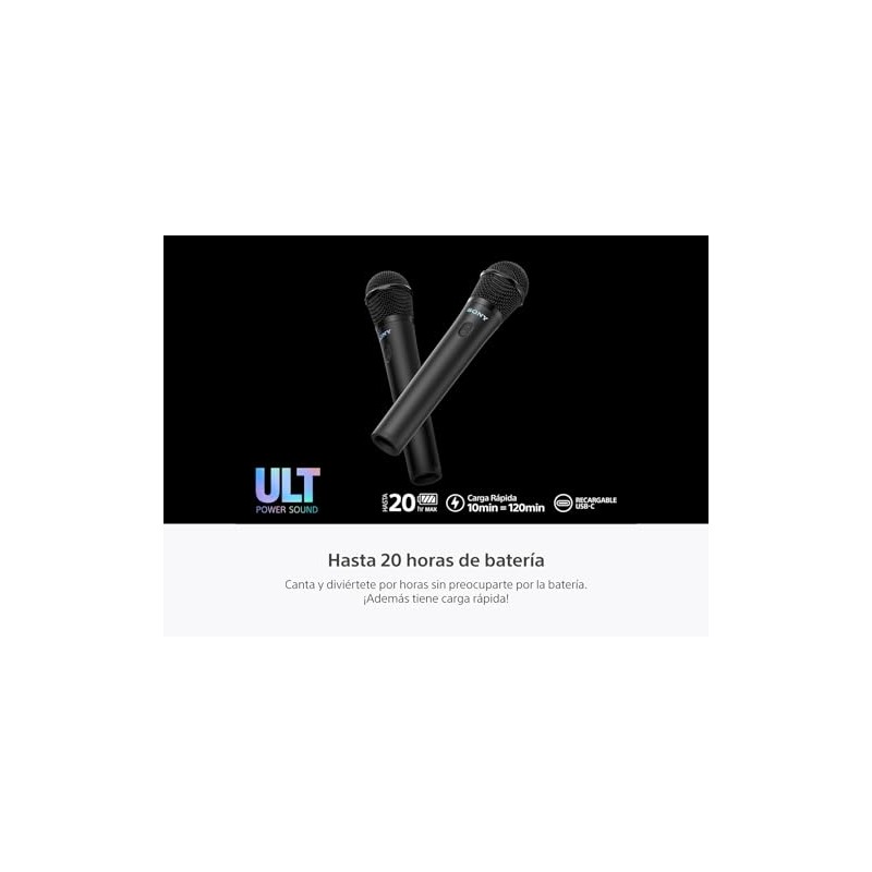 ULT Power Sound | Micrófono inalámbrico ULTMIC1