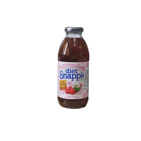 Snapple Juice Drink Diet Raspberry Tea