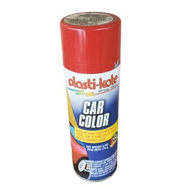 Plasti-Kote FM8099 Car Color Touch Up Spray Paint, Bright Red Color, for Select Ford Vehicles