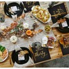 Hello Thirty 30th Cocktail Napkins,40pcs Black Gold Disposable Party Napkins