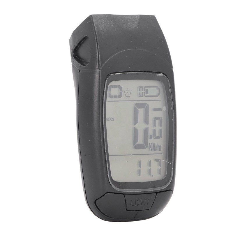 Bike Computer IP64 Waterproof Large LCD Backlit Display Cycling Speedometer