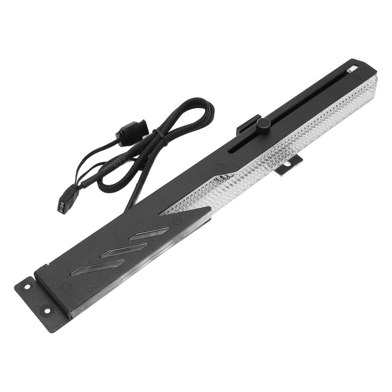GPU Support Bracket ARGB 3Pin 4Pin Sliding Adjustable Easy Installation