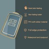 AULESSE TPU Full Gold Edge Protection Car Remote Key Cover