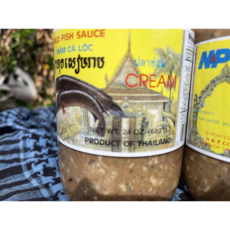 NP mud fish sauce Cream NP (Prahok) 3 Jars of