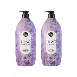 Shower Mate 샤워메이트 블루밍 바디워시 라일락 앤 라벤더 900ml X 2개 Shower Mate Blooming Body Wash Lilac and Lavender 900ml x 2