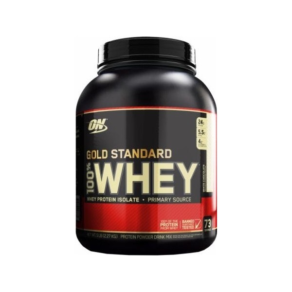 Optimum Nutrition 100% Gold Standard Whey White Chocolate 5lbs