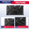 Rear License Plate Tag Bracket with Hinge Compatible with 1968-1972