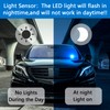 Fake Car Alarm, Dummy Car Alarm,(Batteries Included) Red LED Light