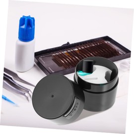 NOLITOY 3pcs Compact Lightweight Eyelash Glue Container Eyelash Glue Accessory Airtight Sealing for Lash Glue