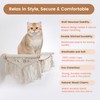 nets Tribe Macrame Cat Wall Shelves & Hammock - Comfy