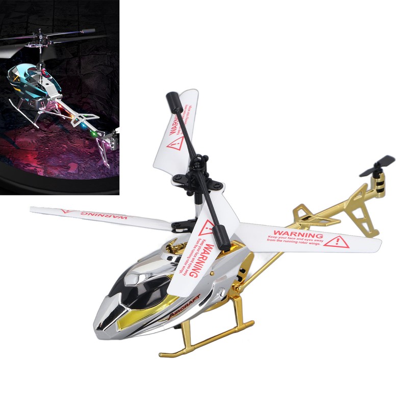 Remote Control Aircraft Toy 3.5 Channel Drop Resistance Alloy USB