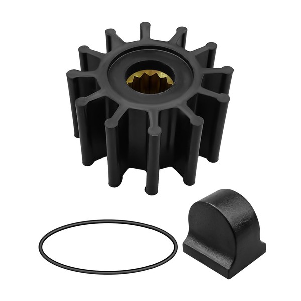 Inboard Impeller Repair Kit with Stop Lug O-ring Seal Fit