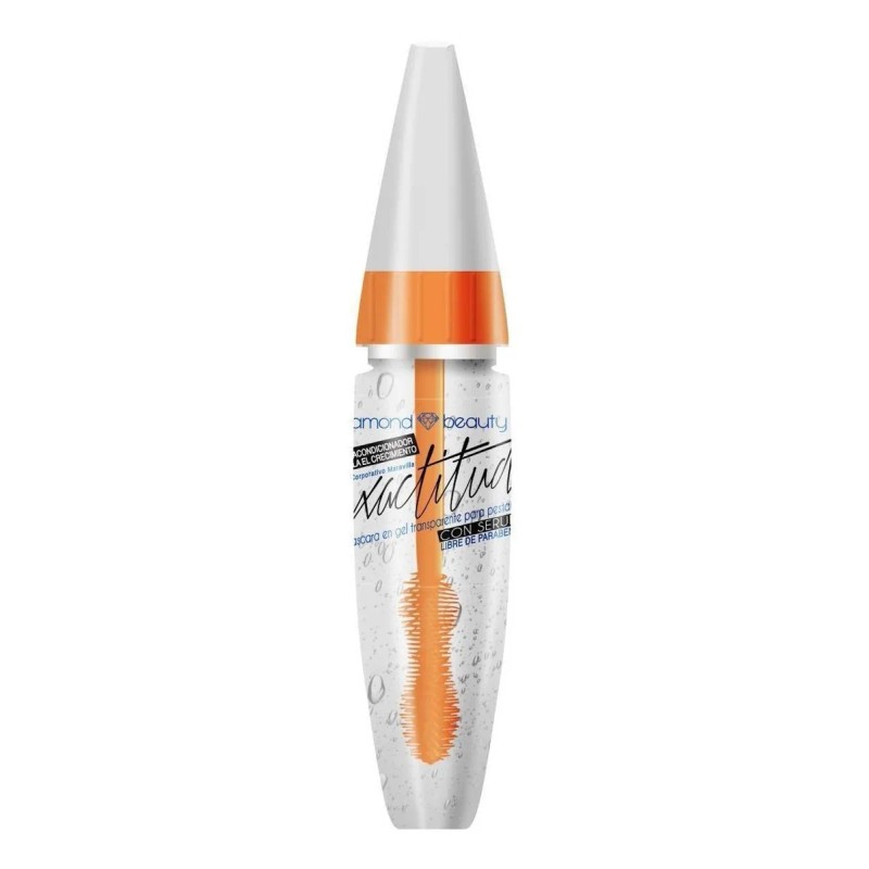 Rímel Exactitud En Gel Con Serum Diamond Beauty Original Transparente