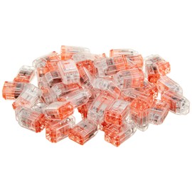 NICHIFU QLX2-L Quick Lock Plug-in Connectors, 20/50 Pieces, Red, Blue, Yellow, Purple