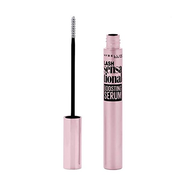 Maybelline Lash Sensational Boosting Eyelash Serum, Conditioning Lash Serum Infused with Arginine and Pro-Vitamin B5 to Fortify Lashes, 1 Count