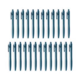 Ballpoint Pen S800 Detectable X-Ray Capable Shatterproof Shatterproof Ergonomic Handle with Clip Retractable Refill - Quantity: 25x / Writing Colour: Black