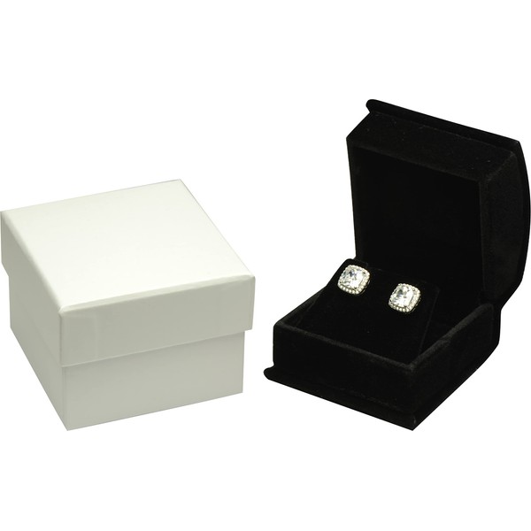 Black Color Luxury Velvet Multiple Use Earring Necklace Pendant Jewelry