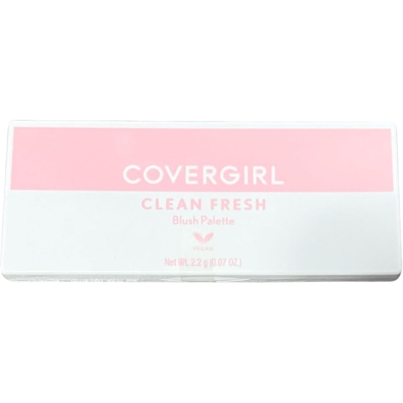 COVERGIRL Blush Palette Clean Fresh Vegan #105 Peachy Doll/Net Wt.