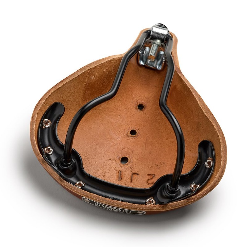 Brooks England B17, Short-Nose Iconic Handmade Leather Bike Saddle, Honey,