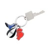 TROIKA Keyring Punch Bag Boxing Gloves and Boxing Shoe -