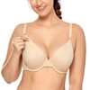 CALVENA Women's Full Sling Lightly Padded Underwire Maternity Nursing Bra