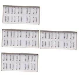 FRCOLOR 40 Pairs Grafting Practice Eyelashes Practice False Eyelashes 3d Fiber Eyelashes Training Eyelash Strips Eyelashes Kit Lashes Extension Kit Fluffy Soft Imitation Cosmetics