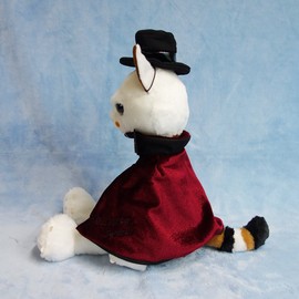 Scratch 米田 Joy to the World Cattail Halloween Costume L Bat Plush Cat