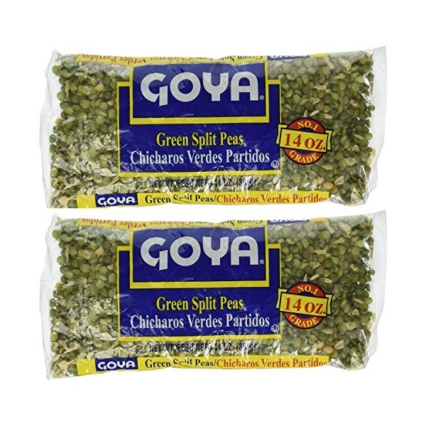 Goya, Pea Split Green, 14-ounce (24 Pack)