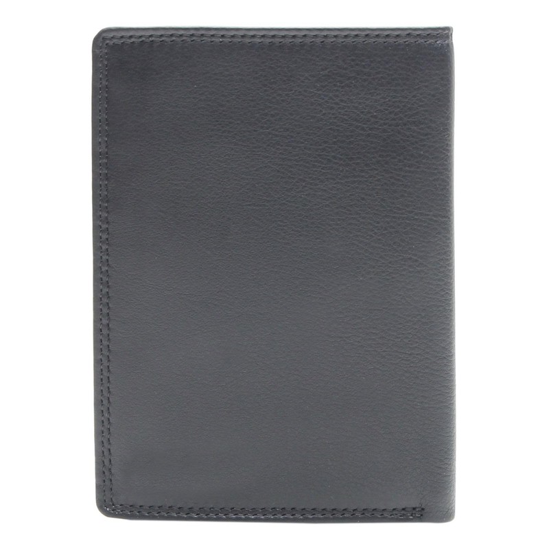 Esquire Duo Leather Credit Card Holder 9 cm - black