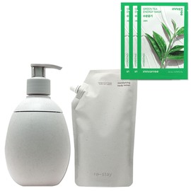 Innisfree Restay Comforting Body Lotion 480mL (set)+ / 이니스프리 리스테이 컴포팅 바디 로션 480mL(세트)+