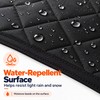 Magnetic Thermal Insulated Door Curtain, Quilted Oxford Fabric Winter Door